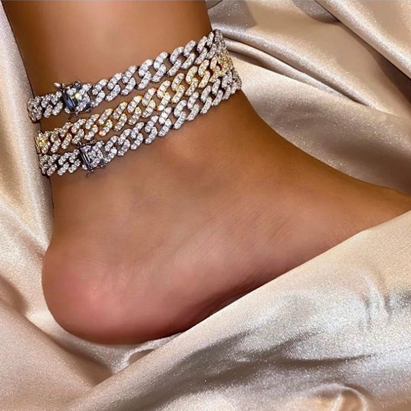 BowLift | Fashion Chunky Metal Chain Anklet
