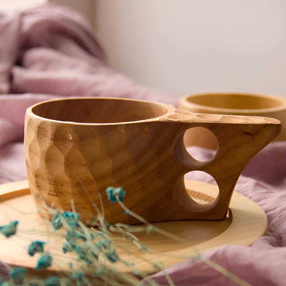 BowLift | Rubberwood Artisan Mug Collection