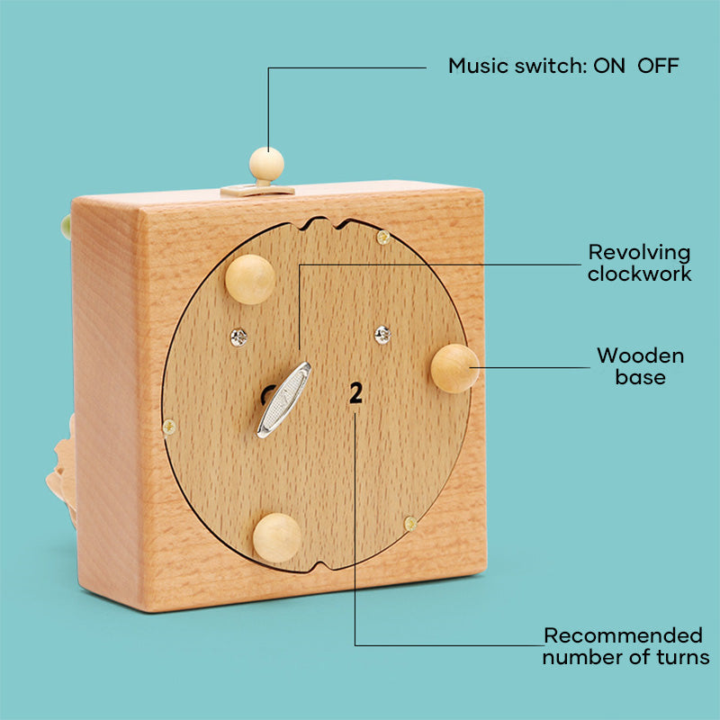 BowLift | Handmade Wooden Rotating Music Boxes