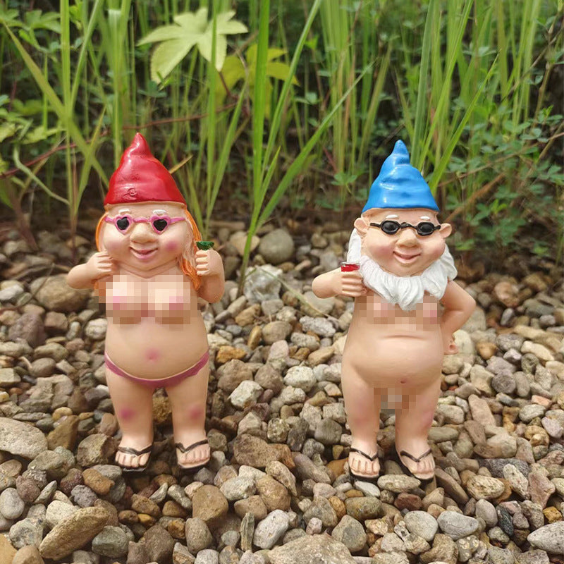 BowLift | Cheeky Garden Gnome Funny Statue