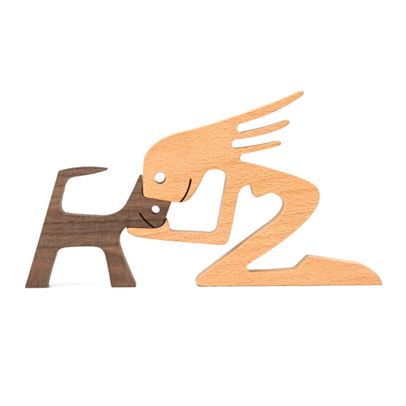BowLift | Pet Lover - Wood Sculpture Table Ornaments