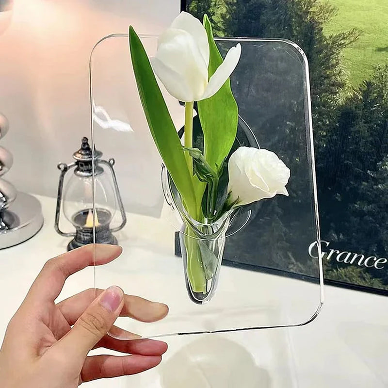 BowLift | Photo Frame Vase Desk Flower Arrangement Ornament
