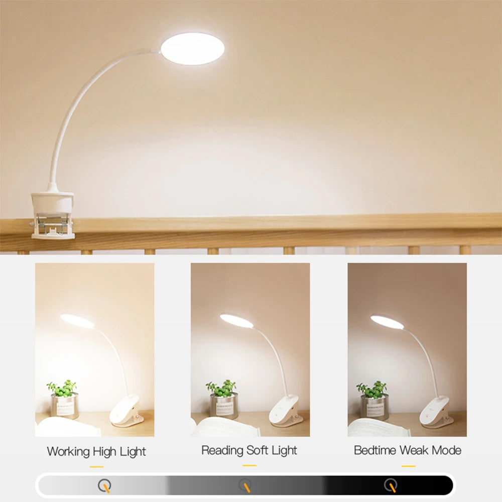 BowLift | Wireless Bedside Clip-On Lamp