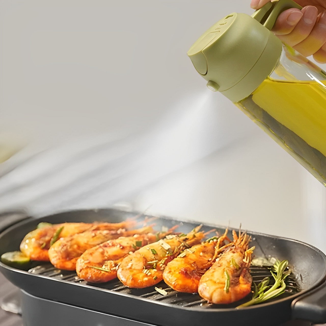 BowLift | 2-in-1 Olive Oil Dispenser & Sprayer – Perfect for Cooking, Salads, and BBQ