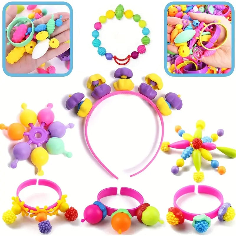 BowLift | Pop beads for children's jewelry making