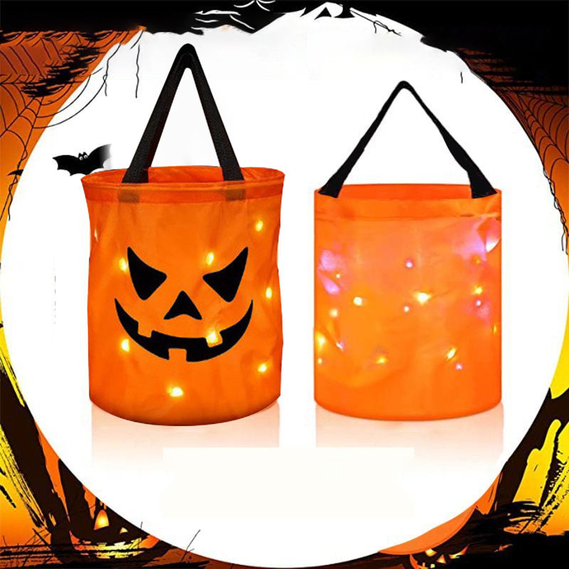 BowLift | Personalized glowing pumpkin bag