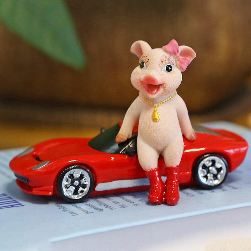 BowLift | Cute Pig Ornament