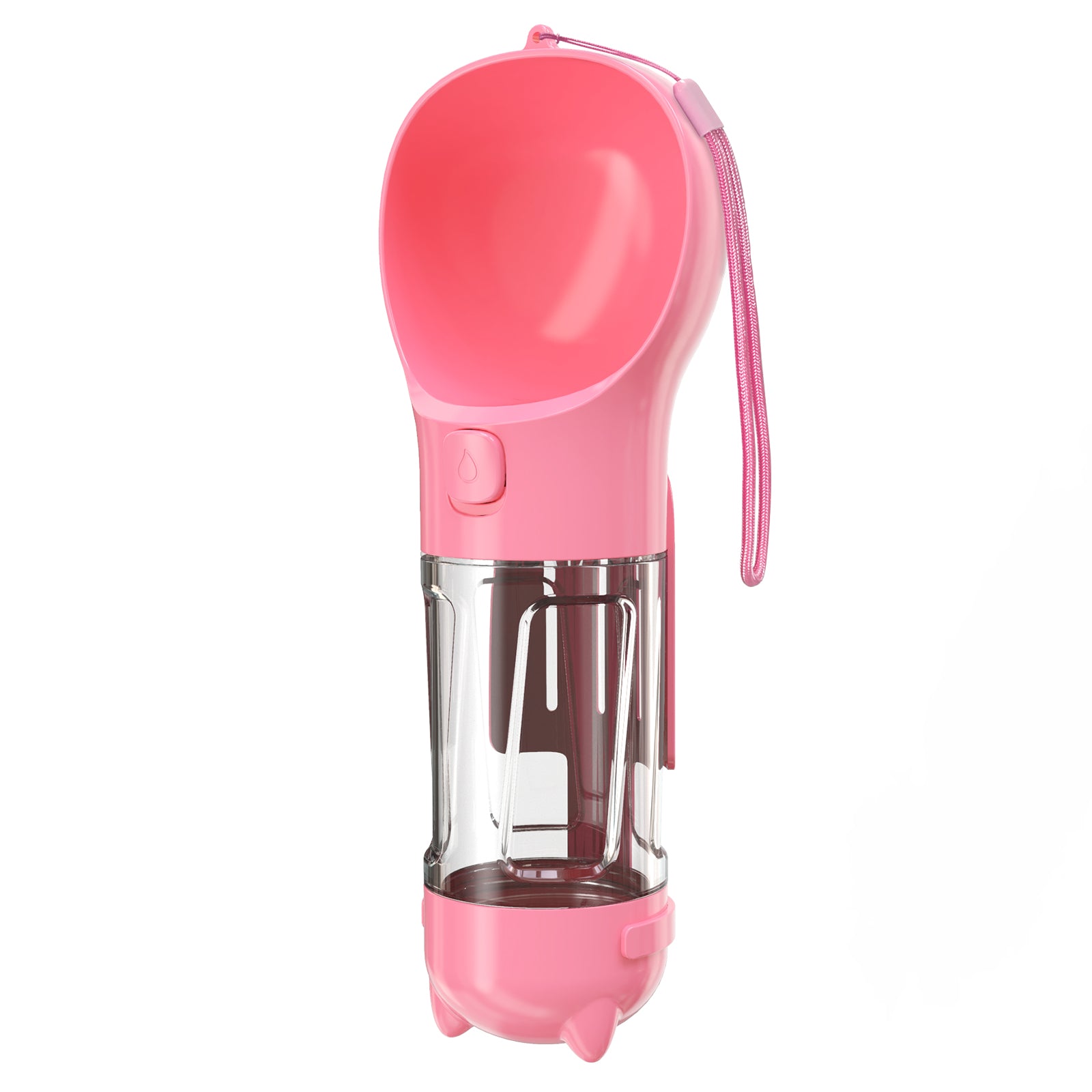 Portable 300ml Pet Water Bottle with Travel Bag