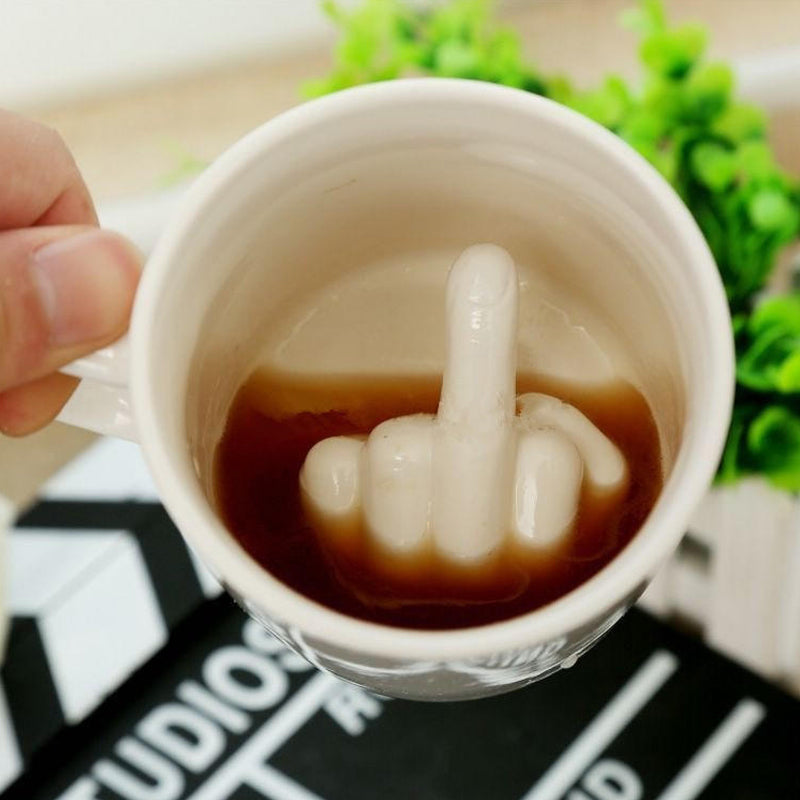 BowLift | Personalized ceramic long finger cup