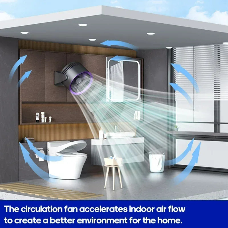 BowLift | Wireless Portable Quiet Fan Circulator Air Cooler