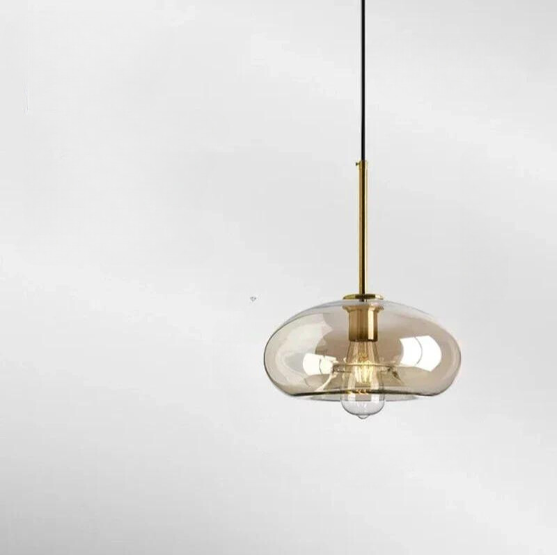 BowLift | NordicGlas - Modern Scandinavian Glass Pendant Lamp for Dining Room and Living Room