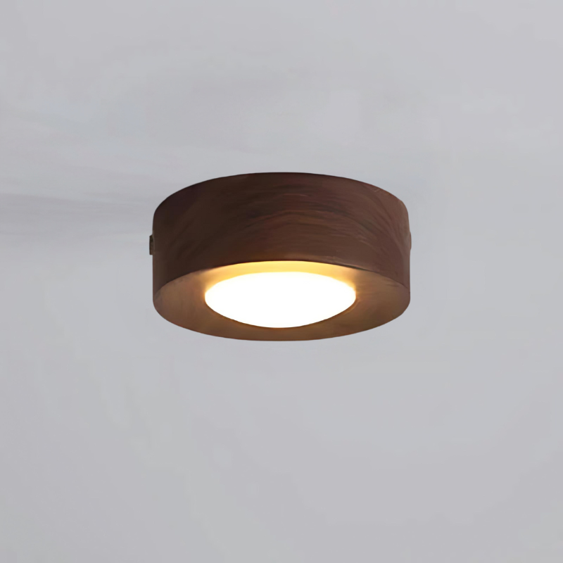 BowLift | UniqueGlow | Nordic wood ceiling light