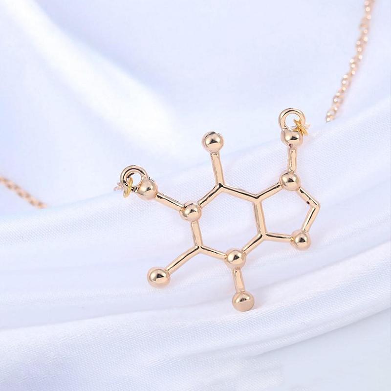 BowLift | Chemical Molecule Pendant Necklace