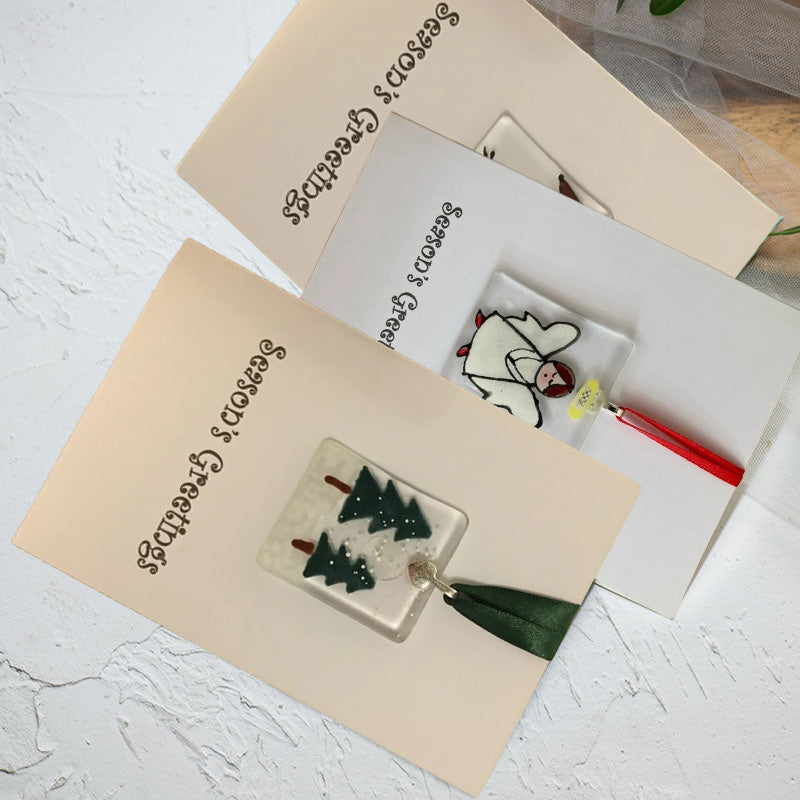 BowLift | Handmade Christmas card ornaments