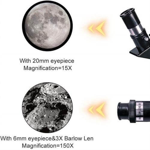BowLift | Professional Astronomical Telescope with 150x Zoom – Perfect for Moon Watching