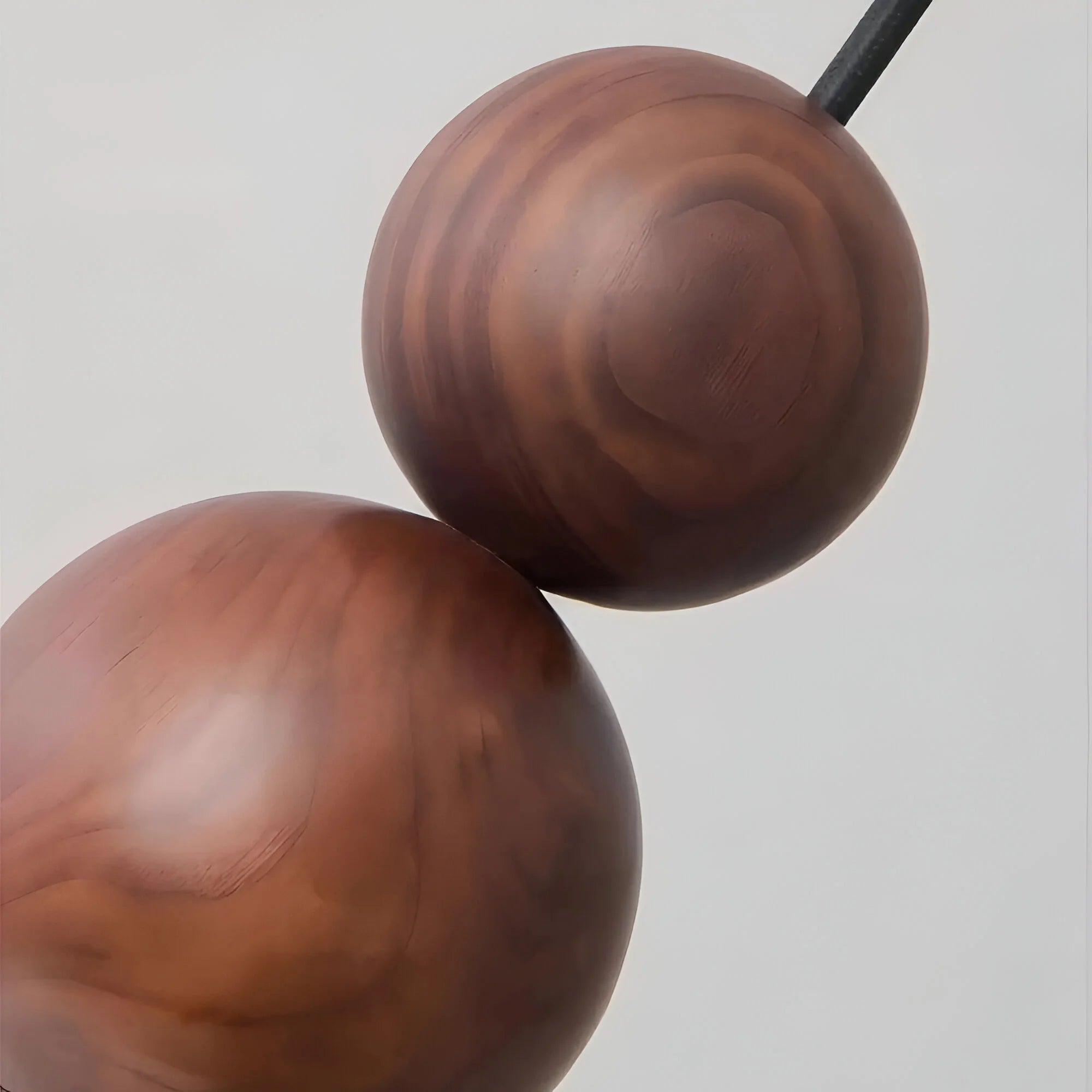 GlowHaven – Walnut & Brass Accent Wall Light