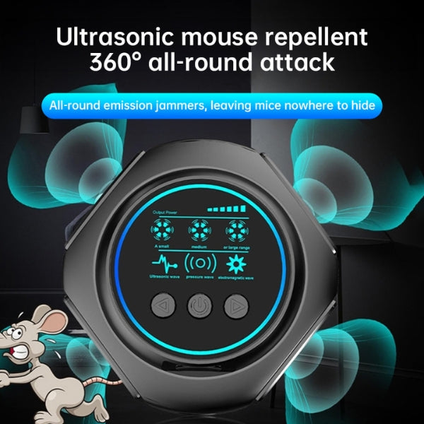 BowLift | Plug-In Ultrasonic Rat Repellent | Chemical-Free. Silent & Covers Up to 3200 sq. ft. for Indoor and Outdoor Use