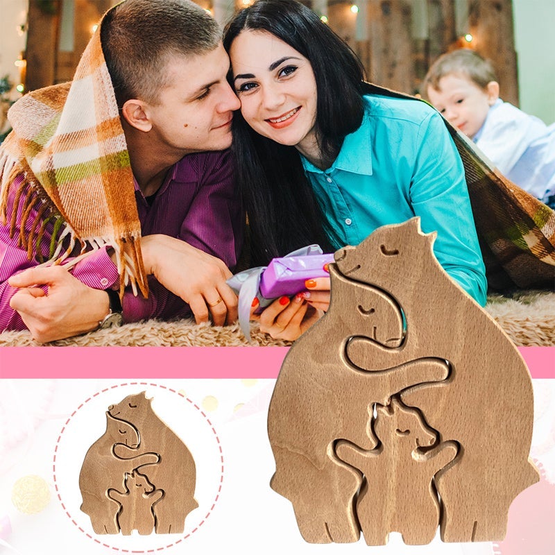 BowLift | Hand-carved wooden plush toys decoration