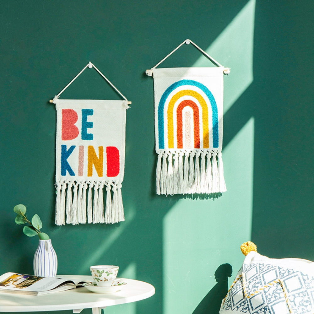 BowLift | Colorful Fringe Tapestry Decor
