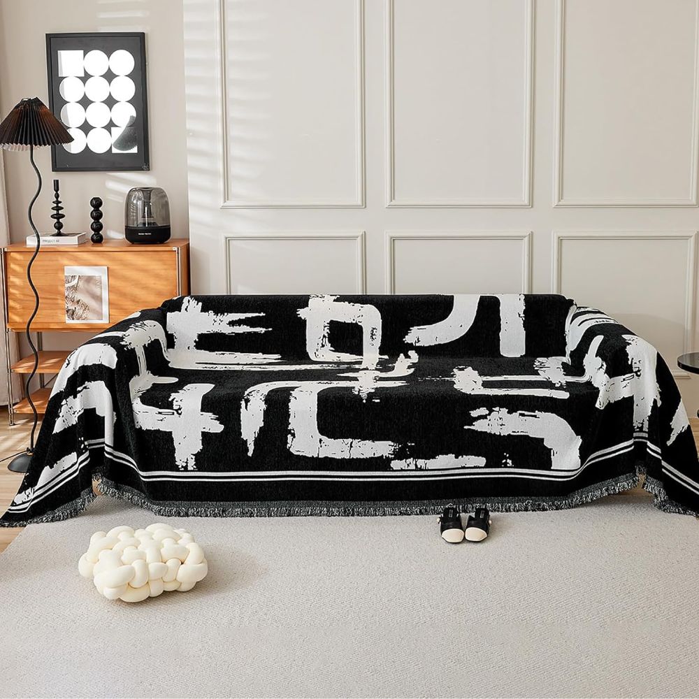 BowLift | Brushstroke Art Sofa Cover