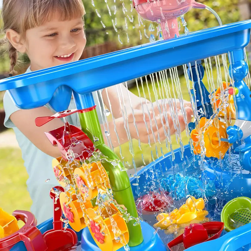 BowLift | 3-Layer Sand and Water Table | Fun & Educational Playset for Kids Ages 1–5