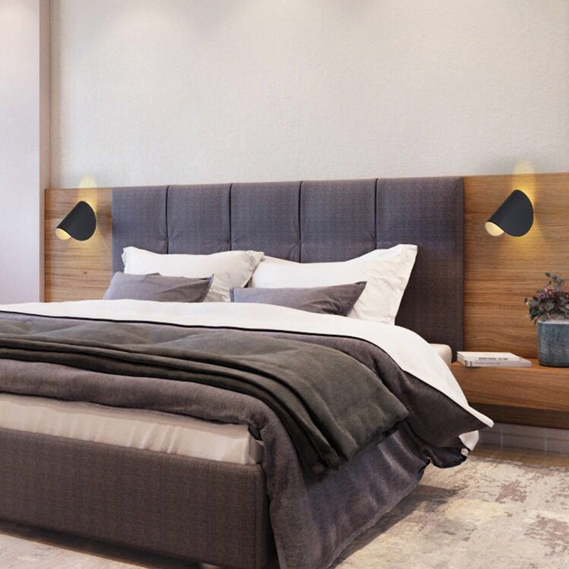 BowLift | Eveline Modern Geometric LED 4 Color Wall Light Indoor/Outdoor Metal