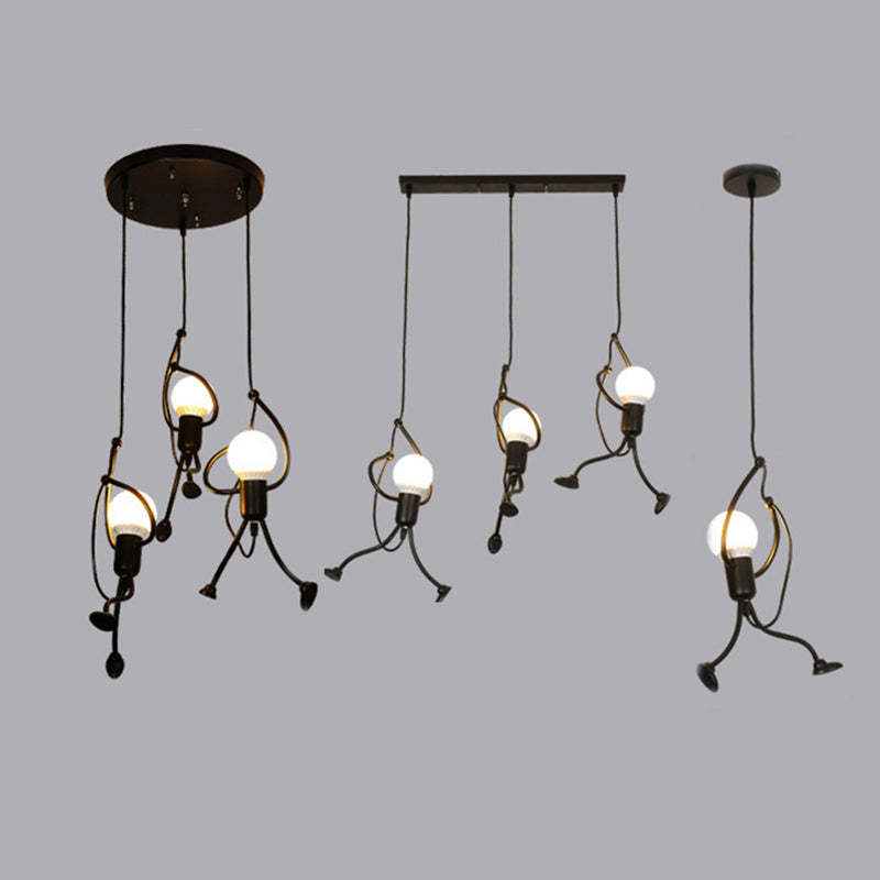 BowLift | Retro Iron Man Pendant Light