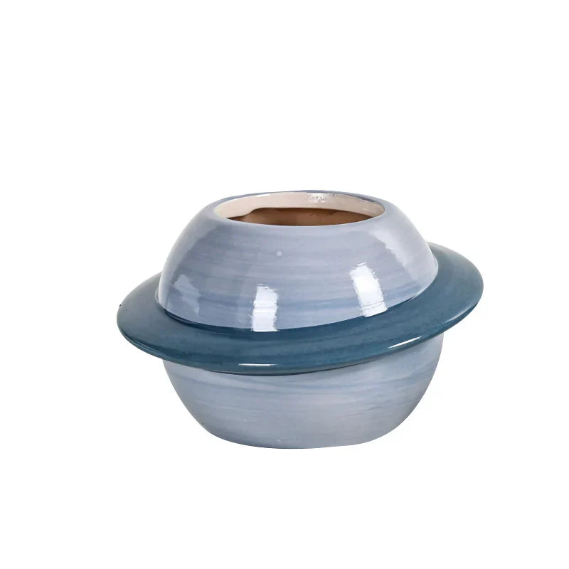 BowLift | Mini Planet Shape Ceramic Succulent Flower Pot