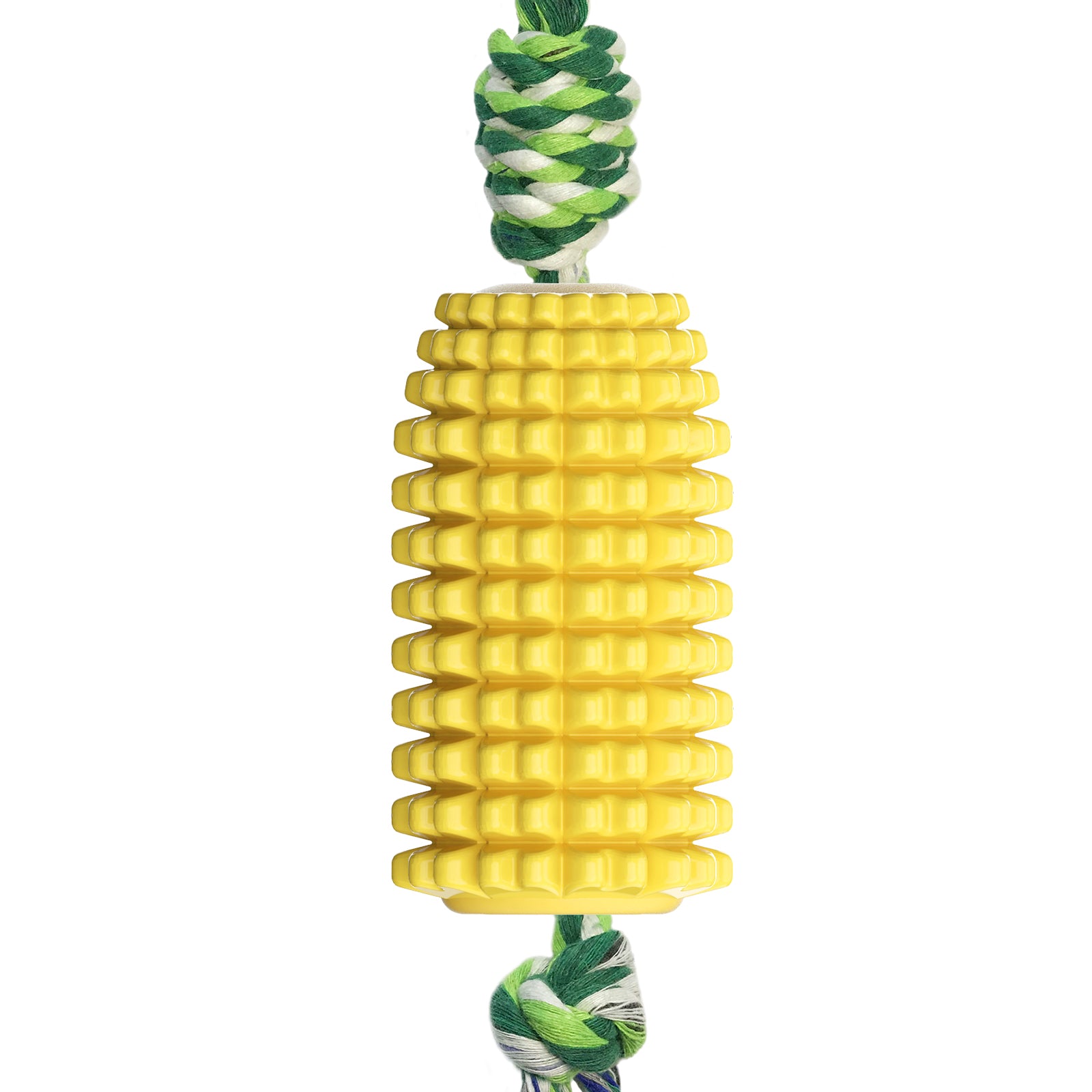 Corn Chew Stick with Rope – Dog Toothbrush & Play Toy