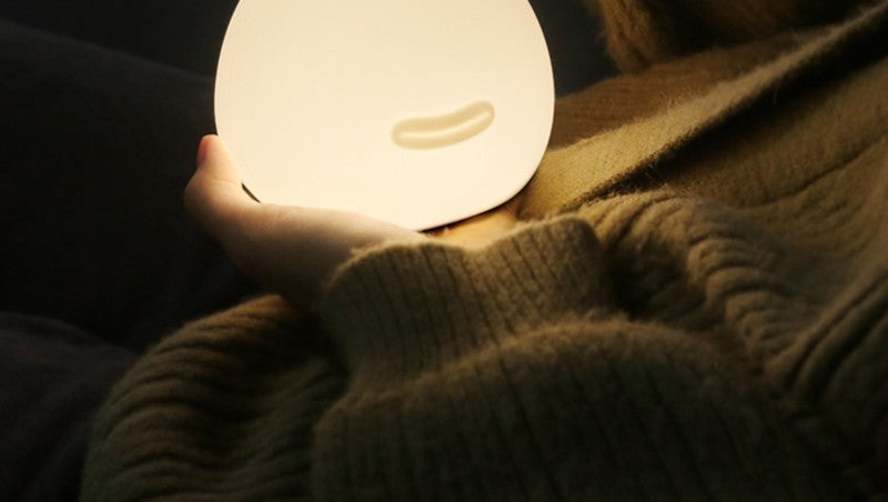 BowLift | Rechargeable Snail Bedroom Night Light with Touch Control, Automatic Shut Off, Low Energy Consumption and Adjustable Brightness, for Office, Bedroom, Bathroom and More