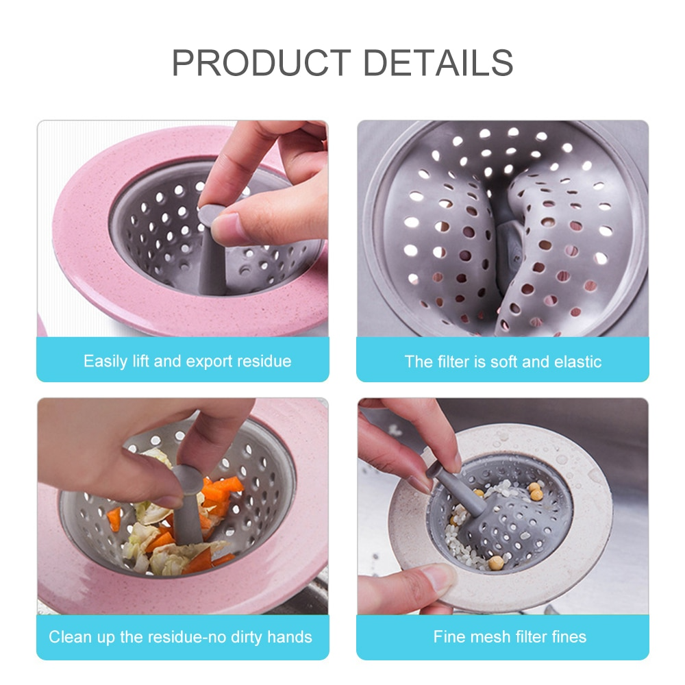 BowLift | Silicone Sink Strainer Waste Plug