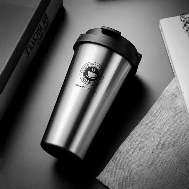 BowLift | Insulated stainless steel travel mug | 500 ml leak-proof & double-walled