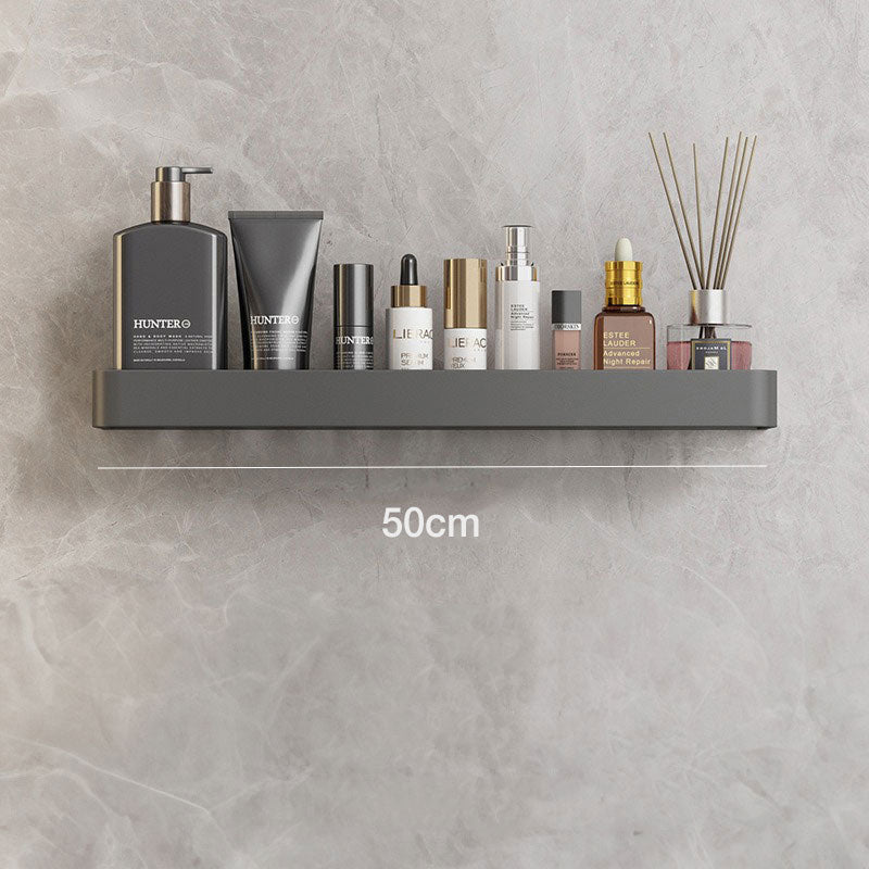 BowLift | Contemporary, elegant bathroom shelves in gray