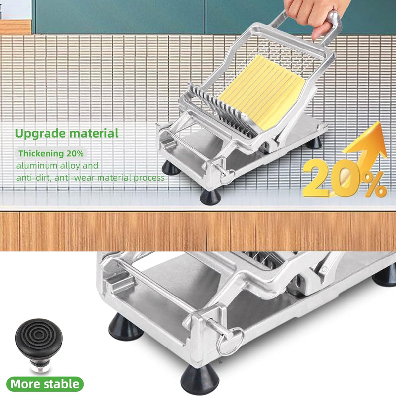 BowLift | 0.39" & 0.79" Commercial Cheese Slicer with 316 Stainless Steel Blade Cheese Cutter Butter Cutting Board Machine
