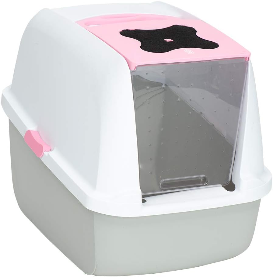 BowLift | PetHome XL Cat Litter Box – Extra Large Covered Litter Tray with Odor Control