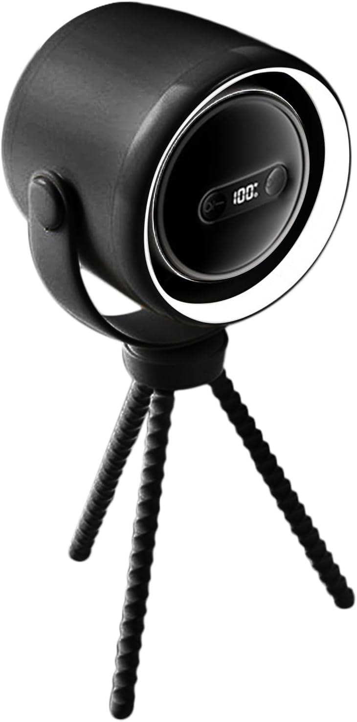 BowLift | Rechargeable Clip-On Stroller Fan with Night Light 100 Speeds