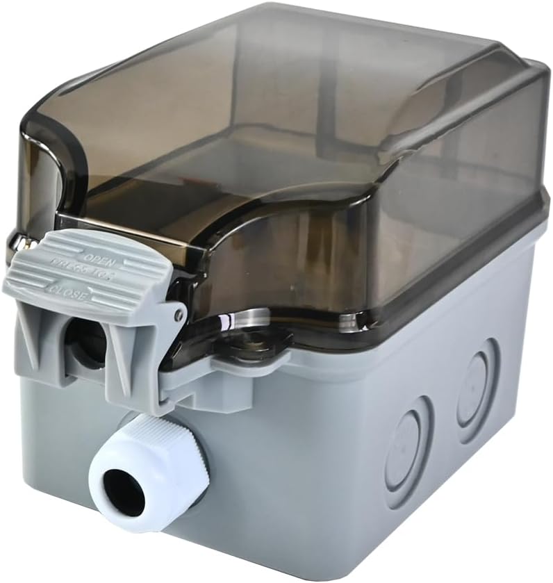 BowLift | IP66 Outdoor Waterproof Wall Socket with Lockable Cover – PowerGuard