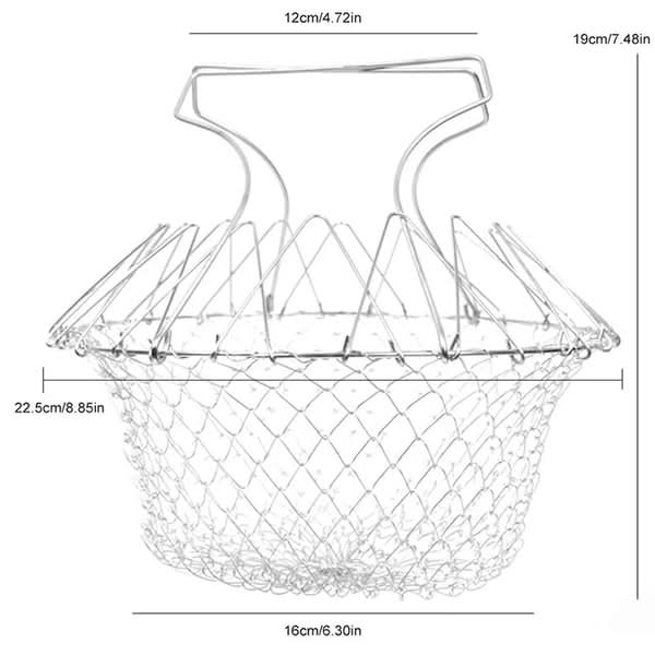 BowLift | FryFold - Multifunctional Foldable Frying Basket