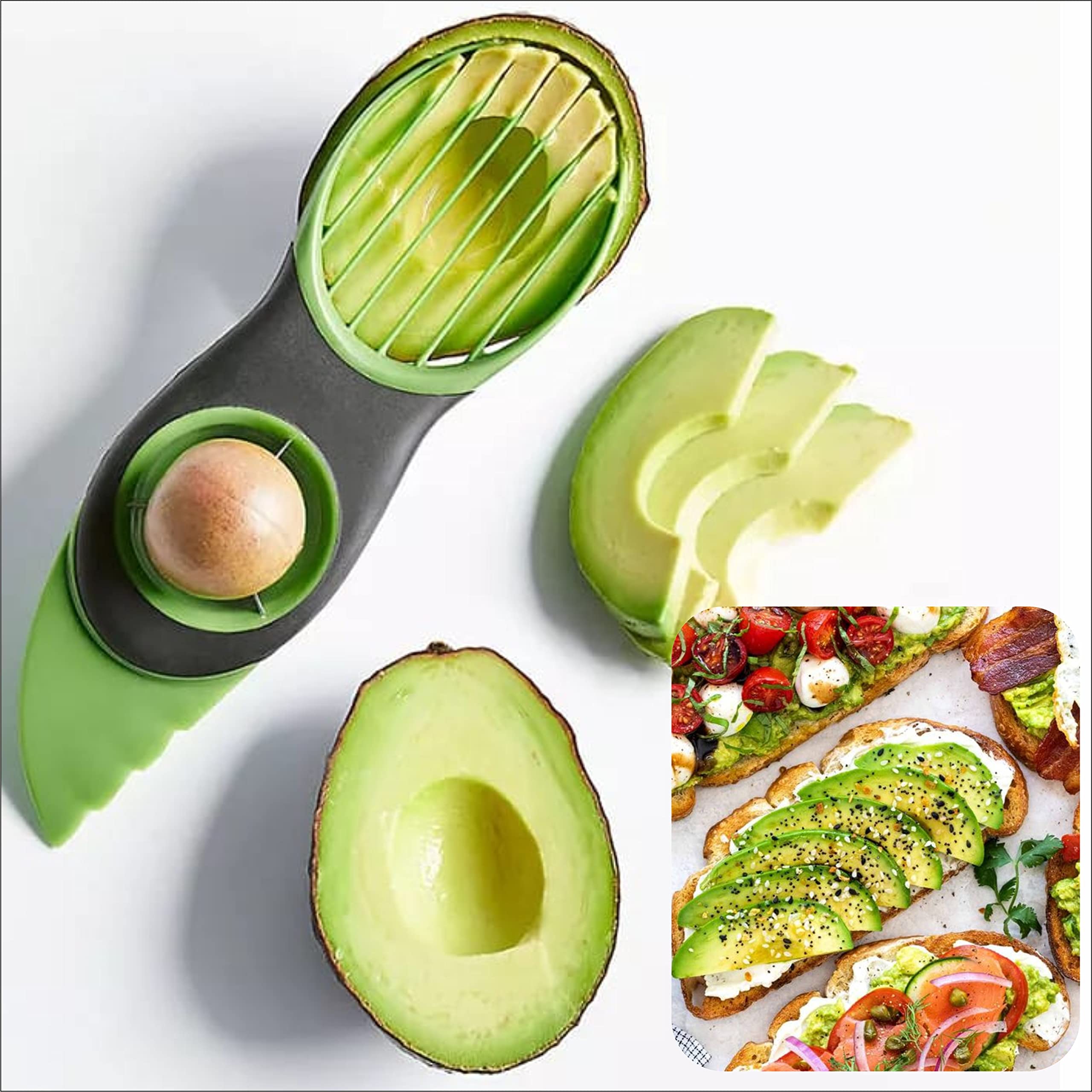 BowLift | 3-In-1 Avocado Slicer