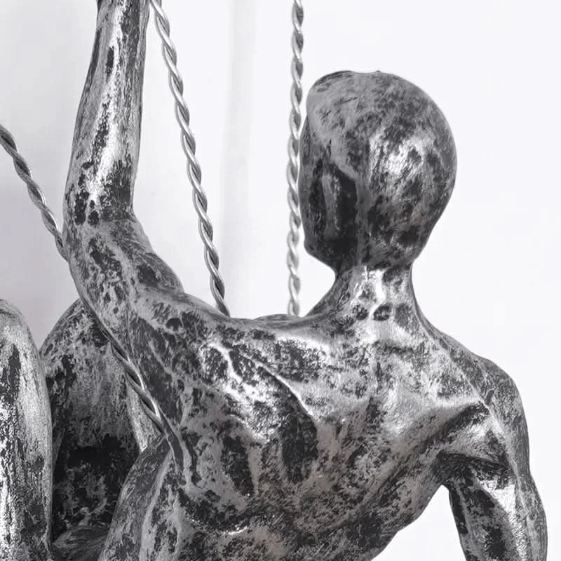 BowLift | Climbing Man Wall Art Set of 3