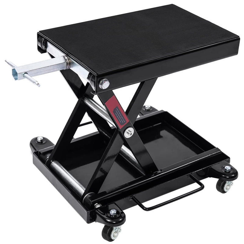 BowLift | 1100 LBS Motorcycle Lift Bikes ATVs Garage Repair Stand Center Scissor Lift Jack