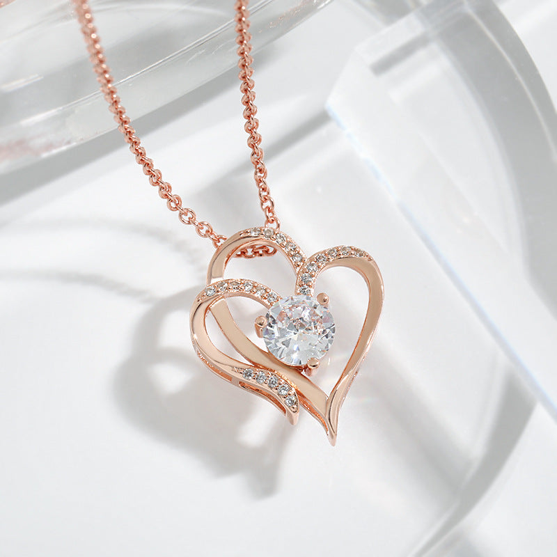BowLift | Diamond Love Heart Necklace