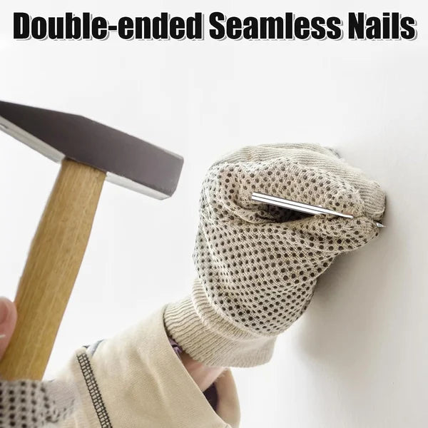 BowLift | Double-Head Skirting Thread Seamless Nail