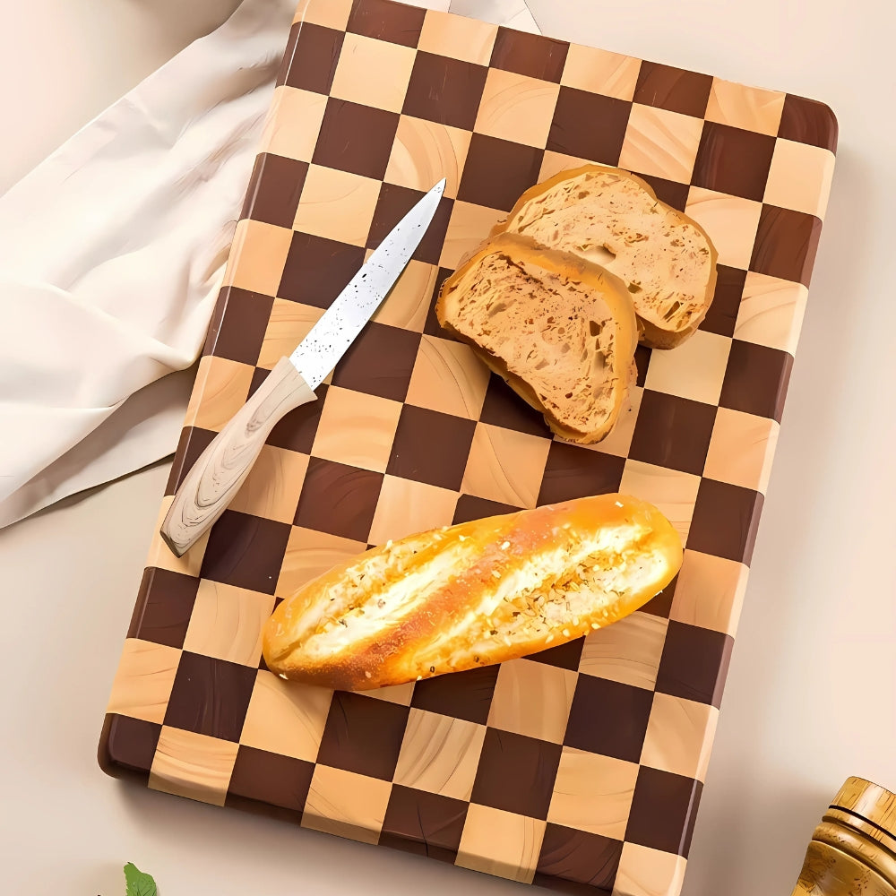 BowLift | Chess-Inspired Acacia Wood Chopping Board