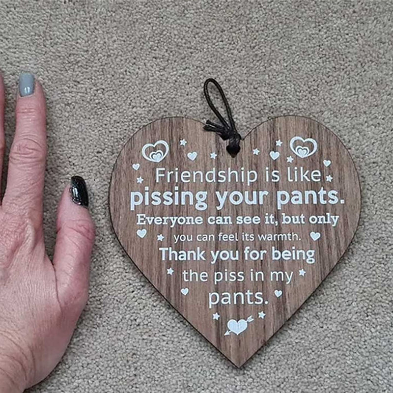 BowLift | Friendship Wood Pendant Christmas Tree Decor (3 Pieces)