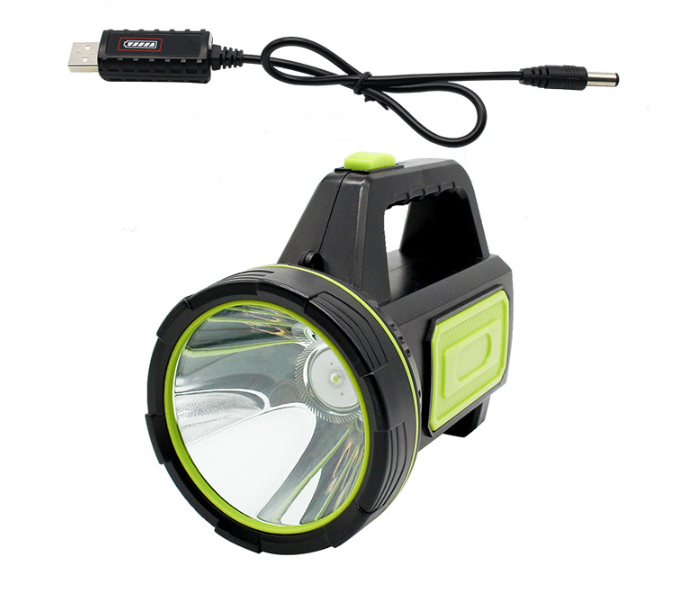 BowLift | LED flashlight with side spotlight – Portable work light for camping and emergencies