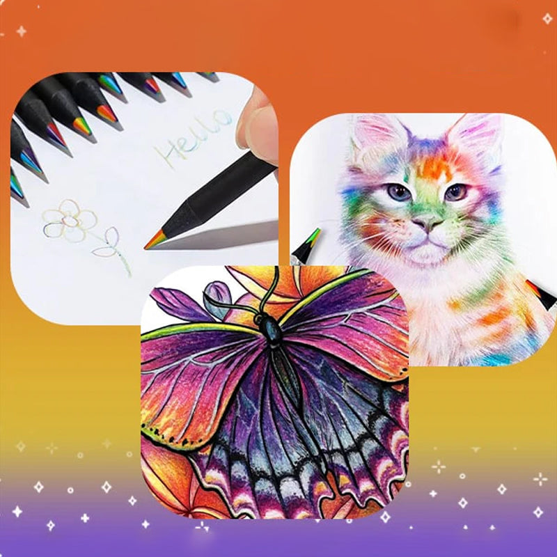 BowLift | Fun Rainbow Gradient Colored Pencil