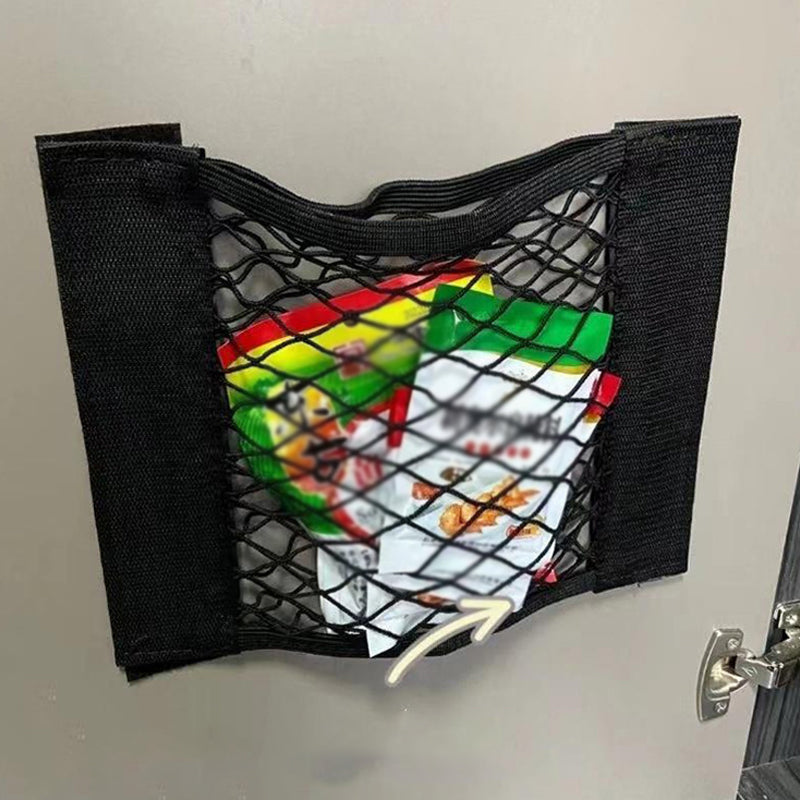 BowLift | Plastic Bags Storage Net Bag (With Adhesive Tape)