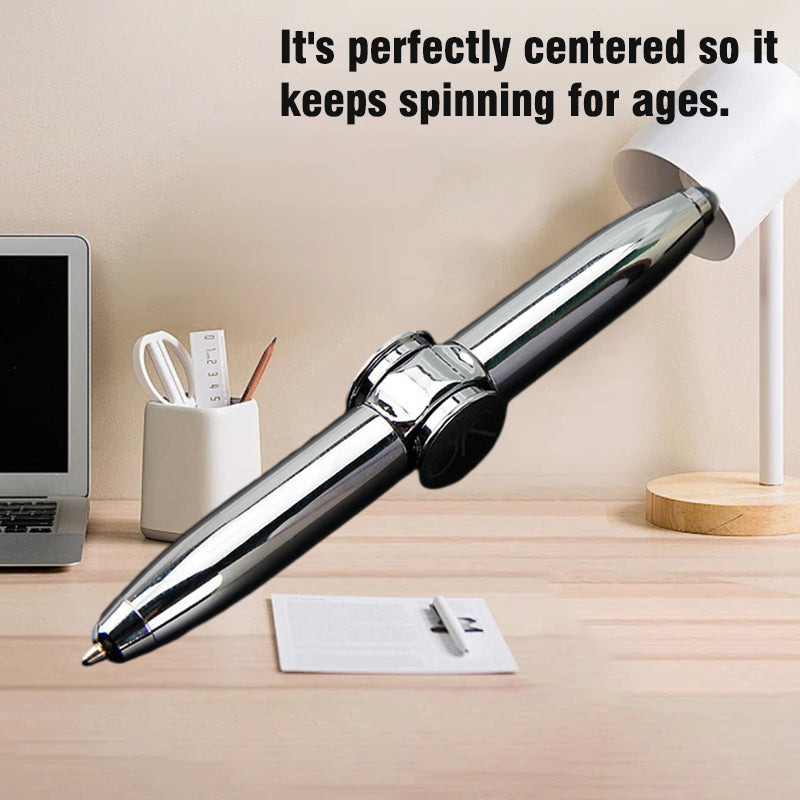 BowLift | Fidget Spinner Pen with LED Light