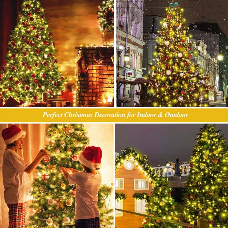 BowLift | Christmas Tree Waterfall Lights with Ring